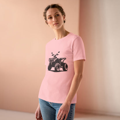 Off The Beaten Path Quad Women's Short Sleeve Crewneck Tee