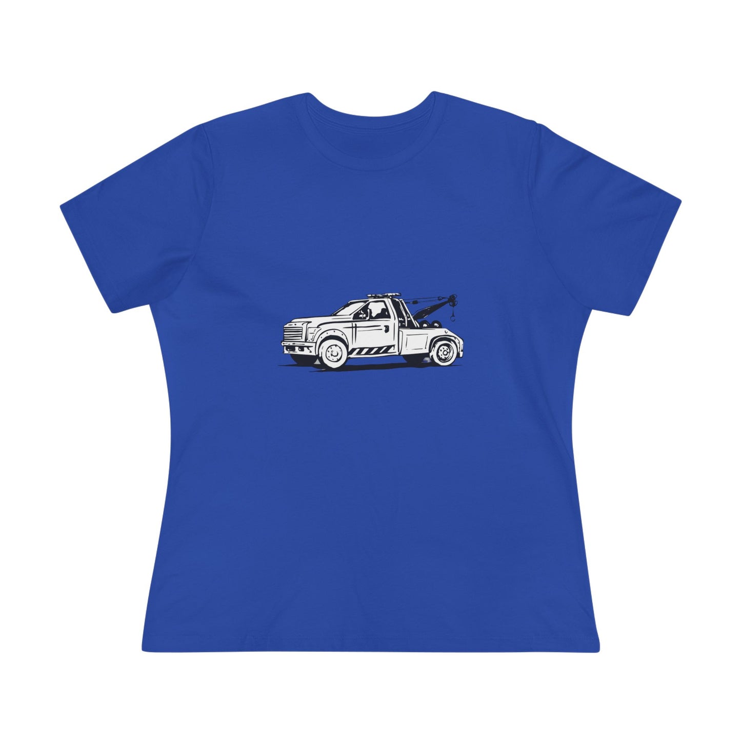 Wheel Lift Tow Truck Women's Short Sleeve Crewneck Tee