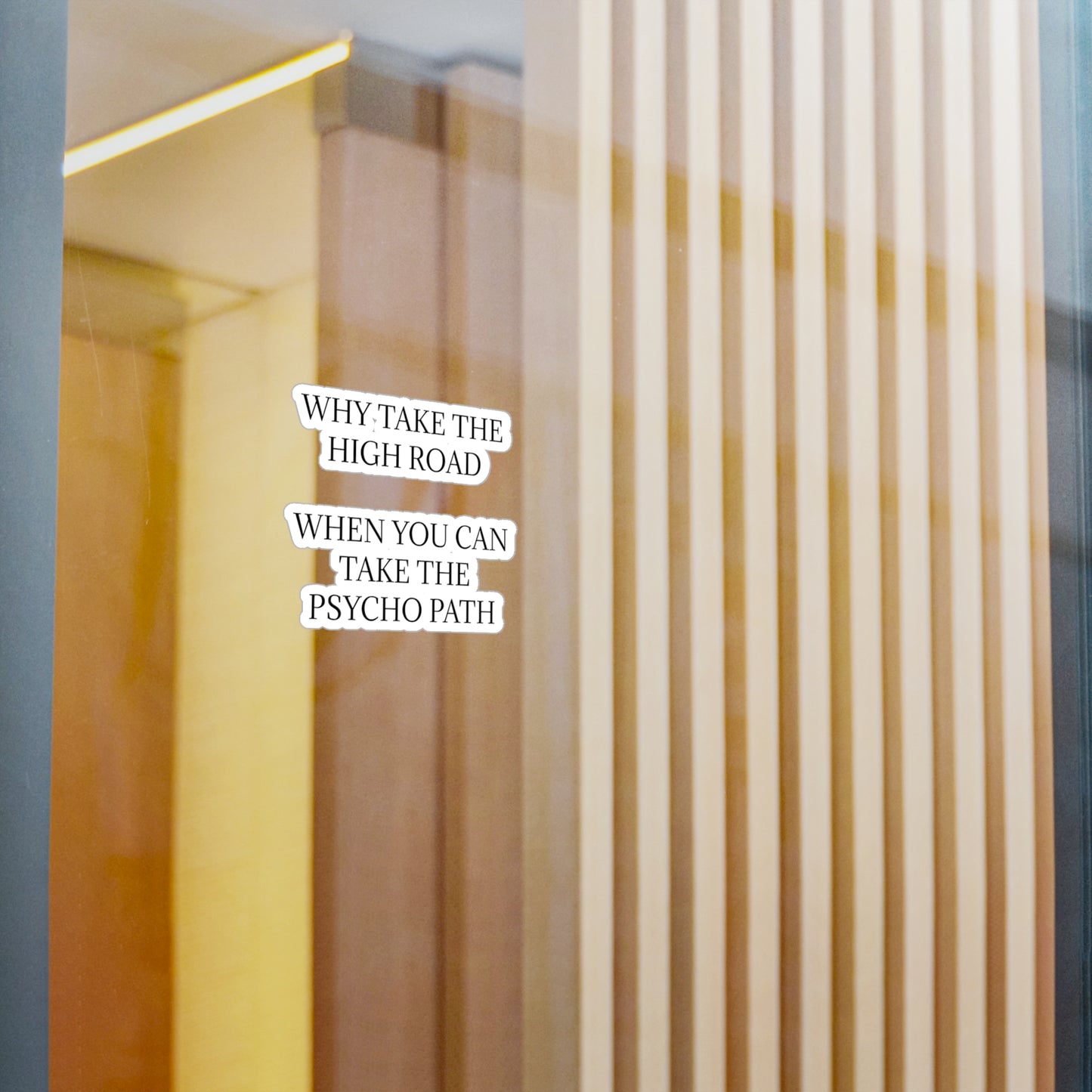 Psycho Path Vinyl Decal