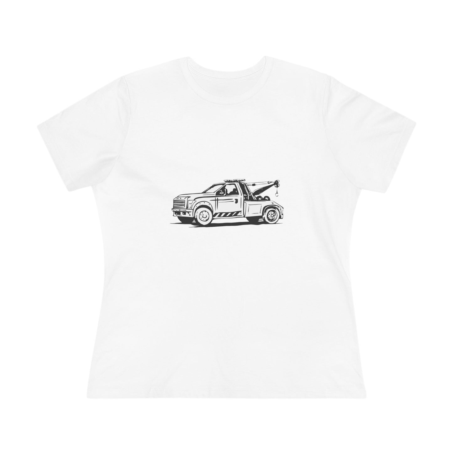 Wheel Lift Tow Truck Women's Short Sleeve Crewneck Tee