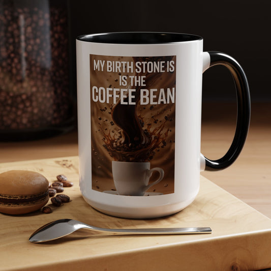 Birth Stone 2-Tone Coffee Mug