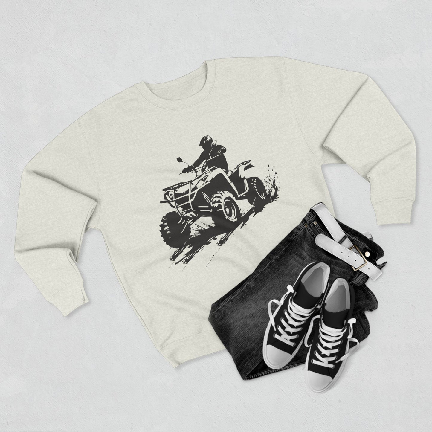 Slingin' Mud Quad Unisex Crewneck Sweatshirt