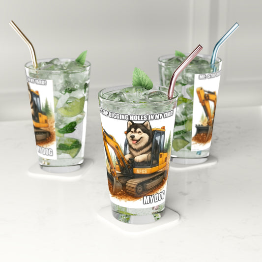 Digmaster 2000 Drinking Glass