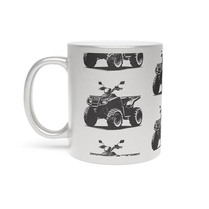 Off The Beaten Path Quad Metallic Coffee Mug