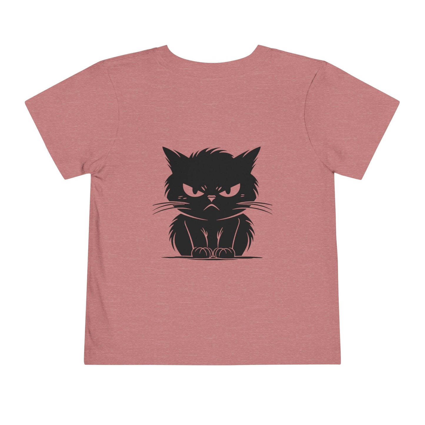 Angry Cat Toddler Unisex Short Sleeve Crewneck Tee