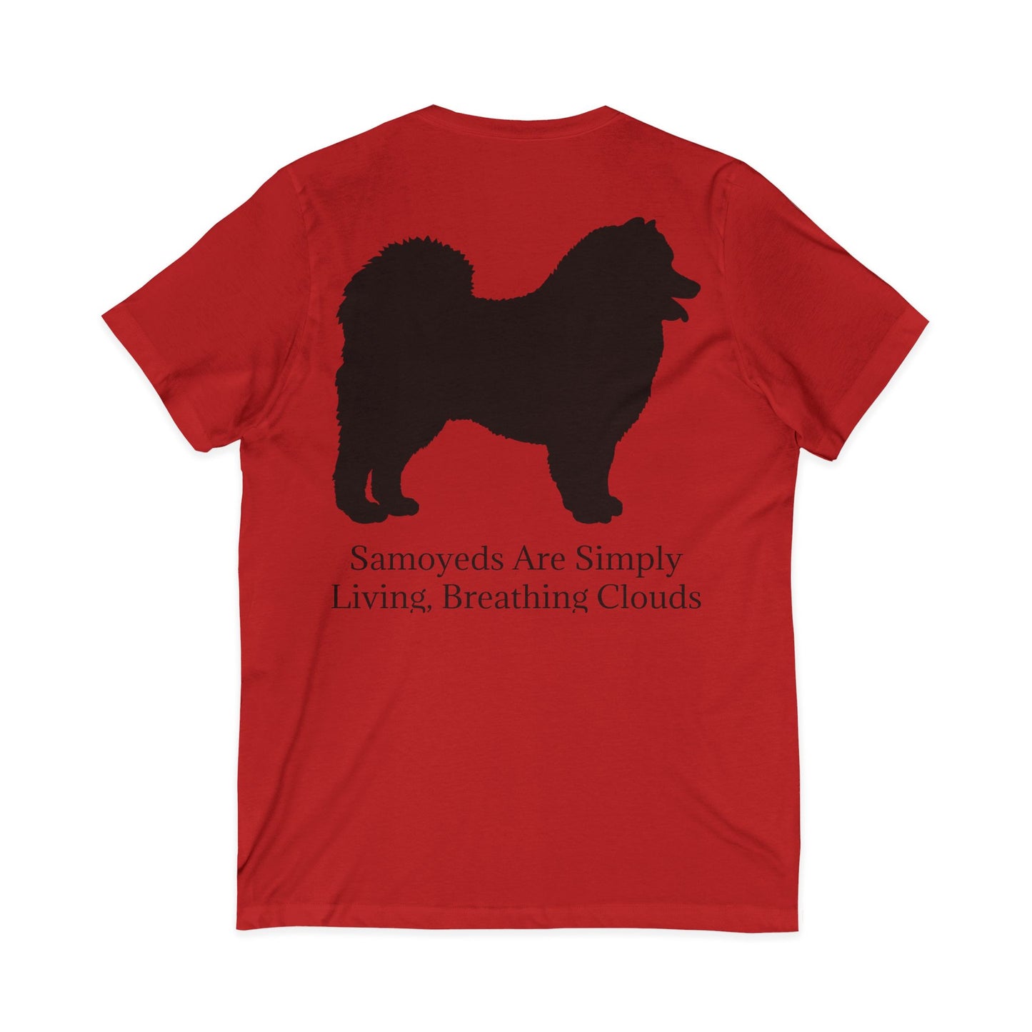 Clouds Unisex Short Sleeve V-Neck Tee