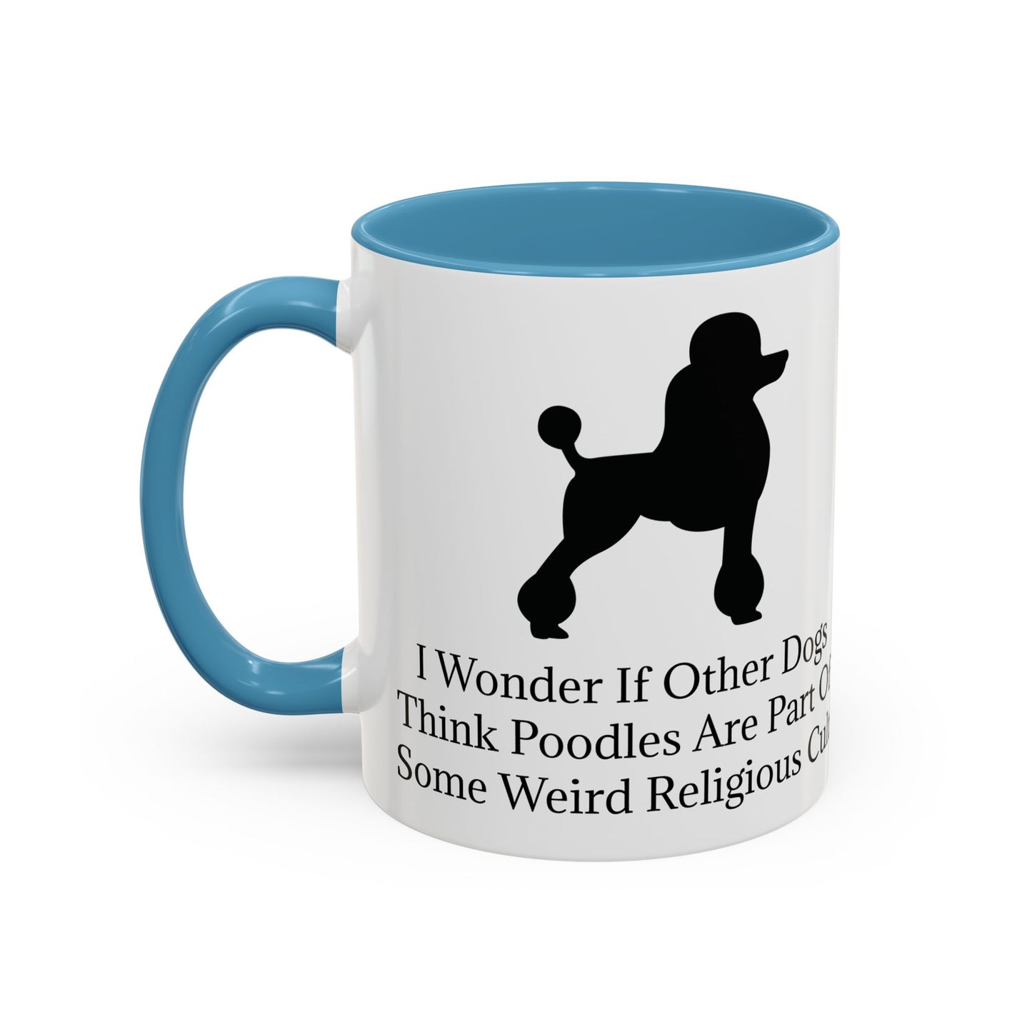 I Wonder 2-Tone Coffee Mug
