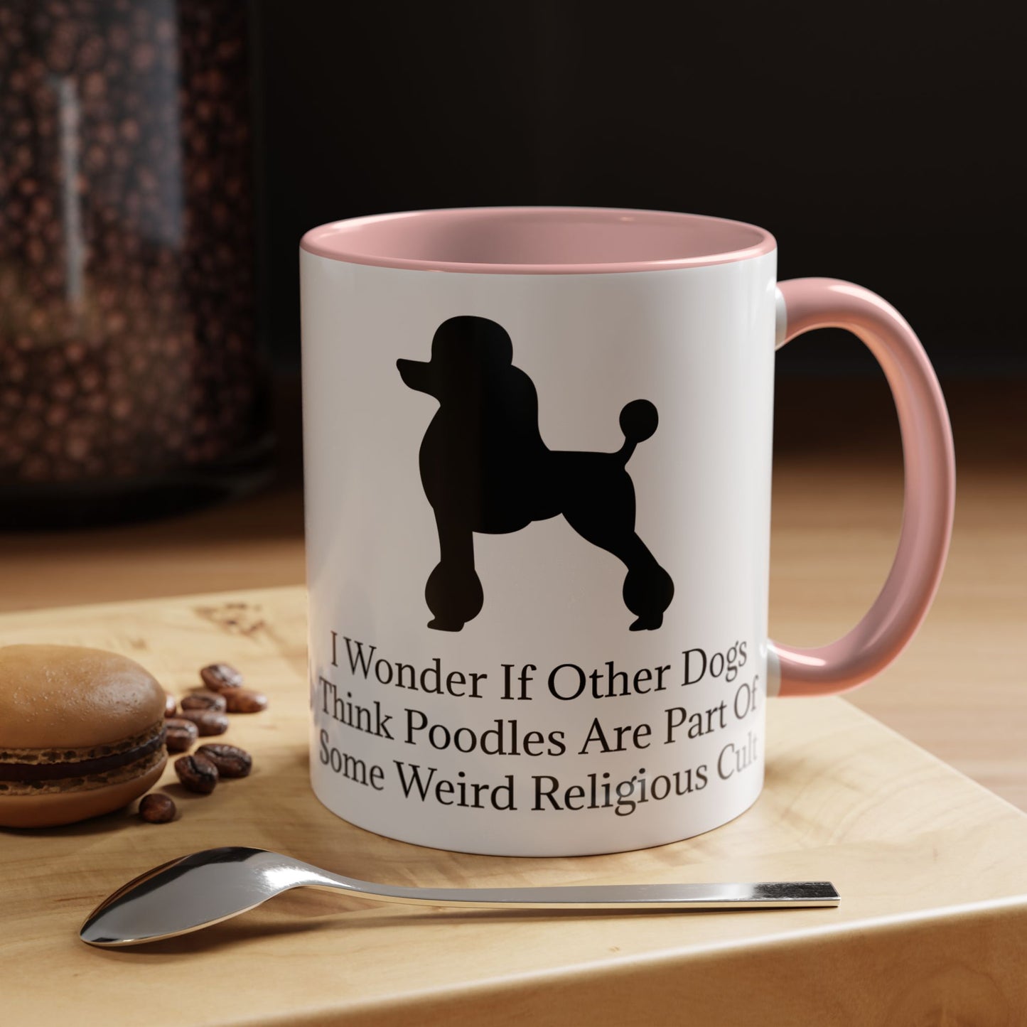 I Wonder 2-Tone Coffee Mug