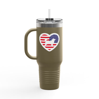 Malamute Flag Insulated Travel Mug