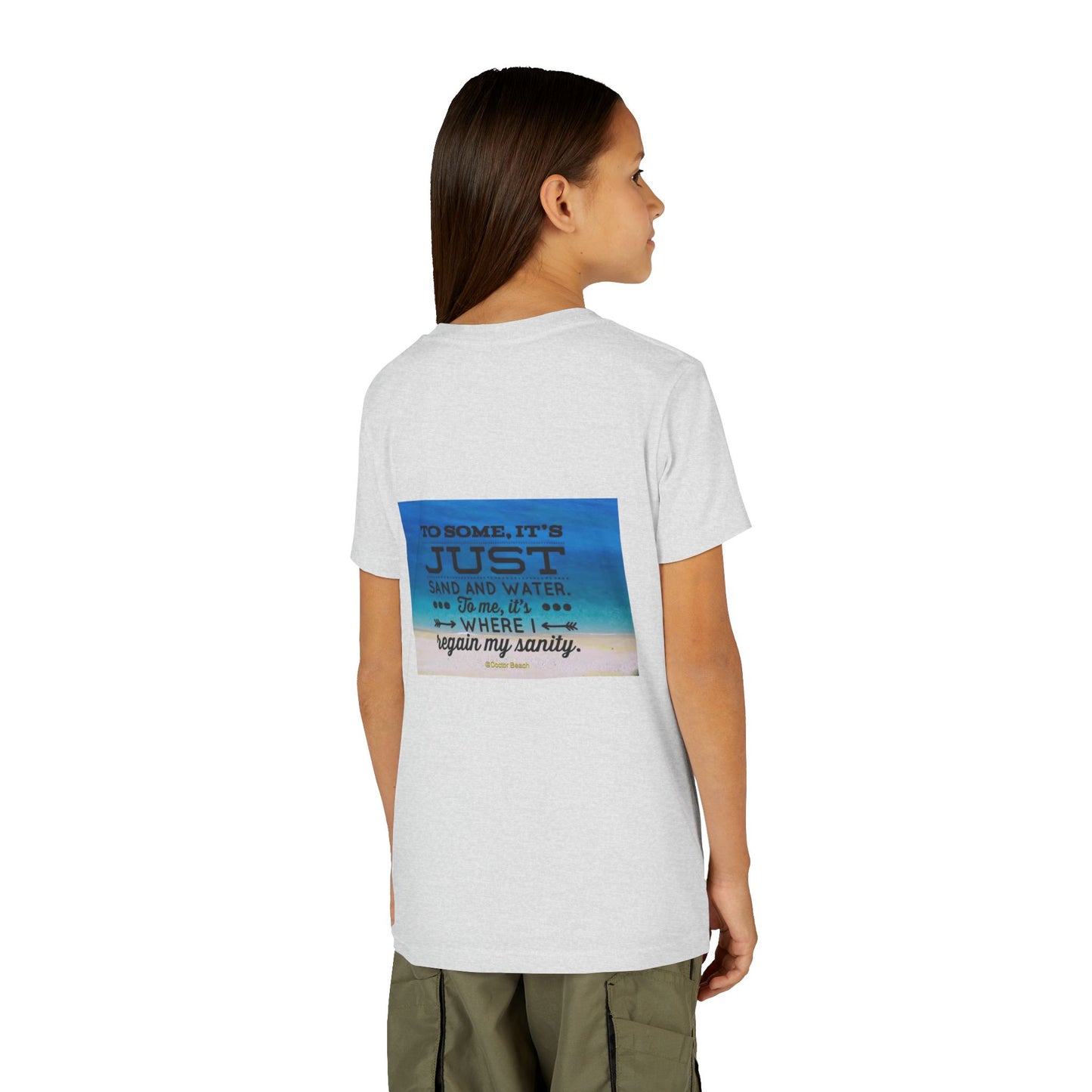 Dr. Beach Youth Unisex Short Sleeve Crewneck Tee