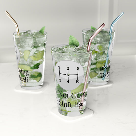 Shift Itself Drinking Glass