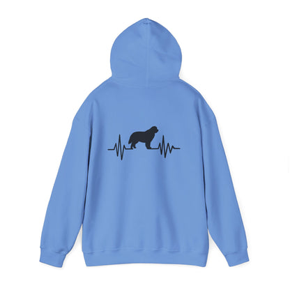 My Heart Beats For Newfies Unisex Hoodie