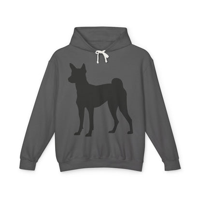 Basenji Silhouette Unisex Lightweight Hoodie