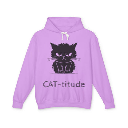 CAT-titude Unisex Lightweight Hoodie