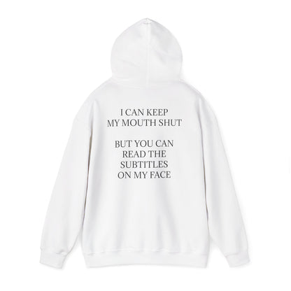 Subtitles Unisex Hoodie