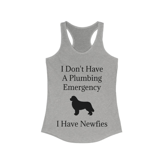 Plumbing Emergency Women's Racerback Tank