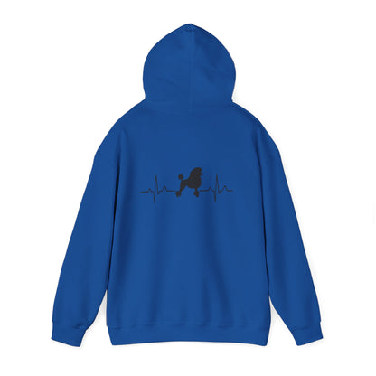 My Heart Beats For Poodles Unisex Hoodie