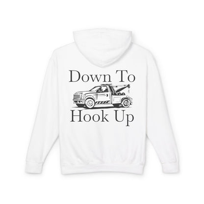 Down To Hook Up Unisex Lightweight Hoodie