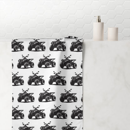 Off The Beaten Path Quad Mink-Cotton  Beach Towel