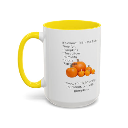 Fall In The South 2-Tone Coffee Mug