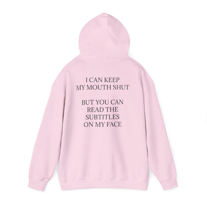 Subtitles Unisex Hoodie