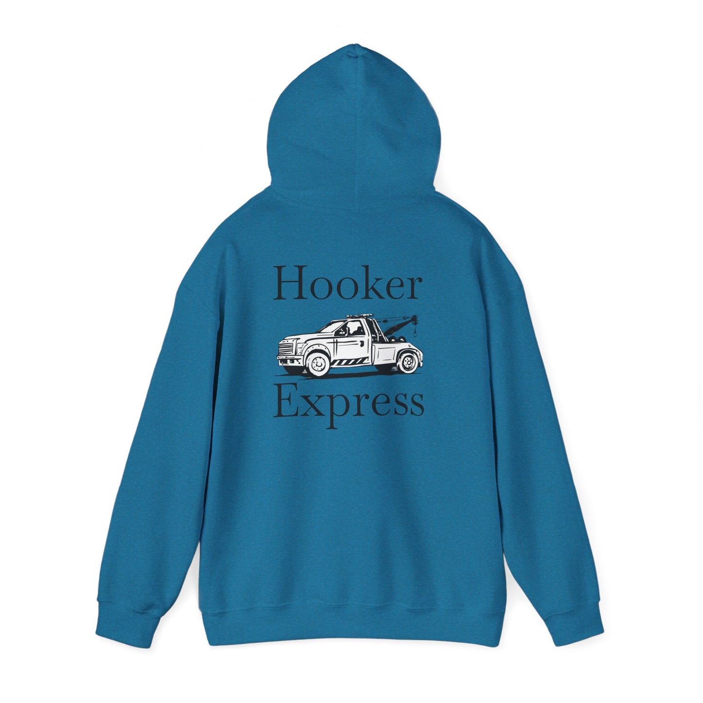 H**ker Express Wheel Lift Tow Truck Unisex Hoodie