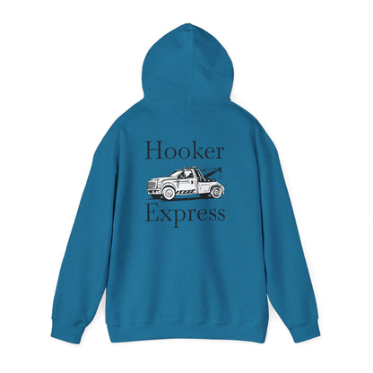 H**ker Express Wheel Lift Tow Truck Unisex Hoodie