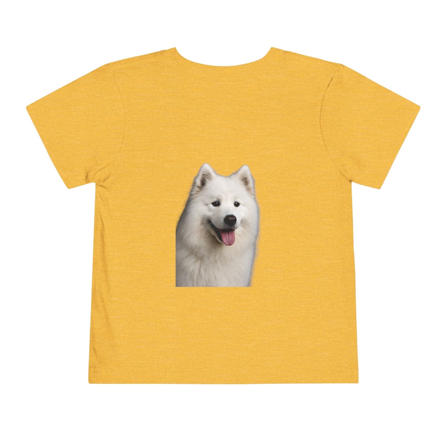 Samoyed Head Toddler Unisex Short Sleeve Crewneck Tee