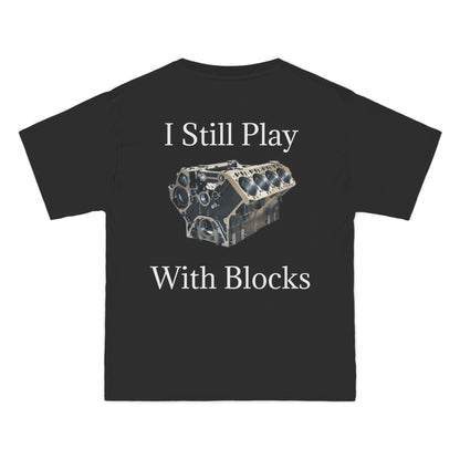 Play With Blocks Men's Short-Sleeve Crewneck Tee