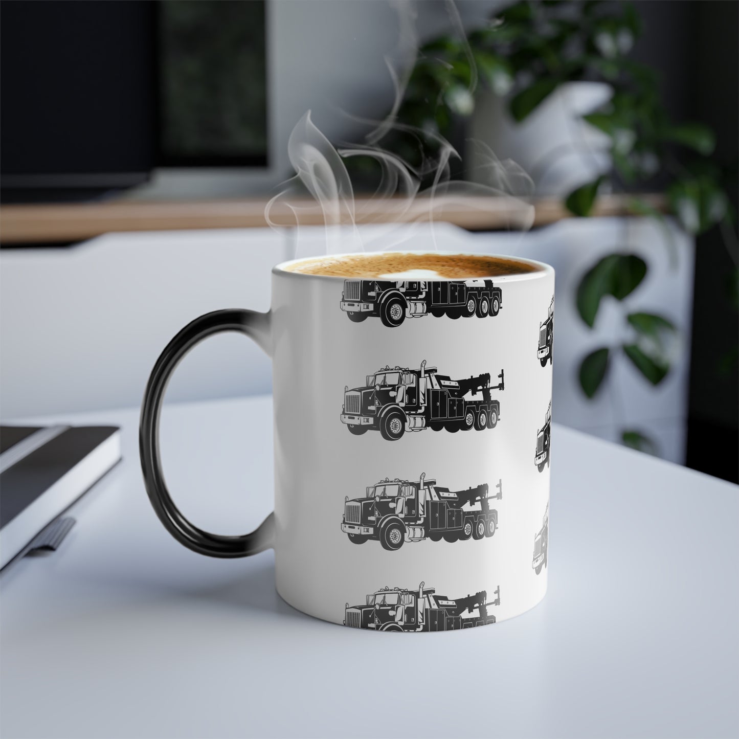 Heavy Tow Truck Color Changing Mug
