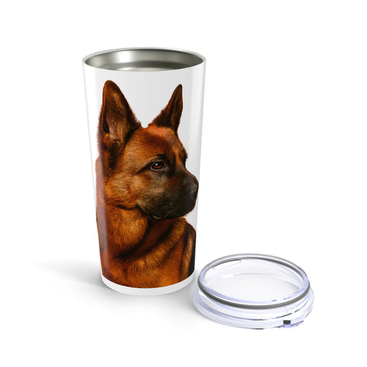 German Shepherd Head Tumbler