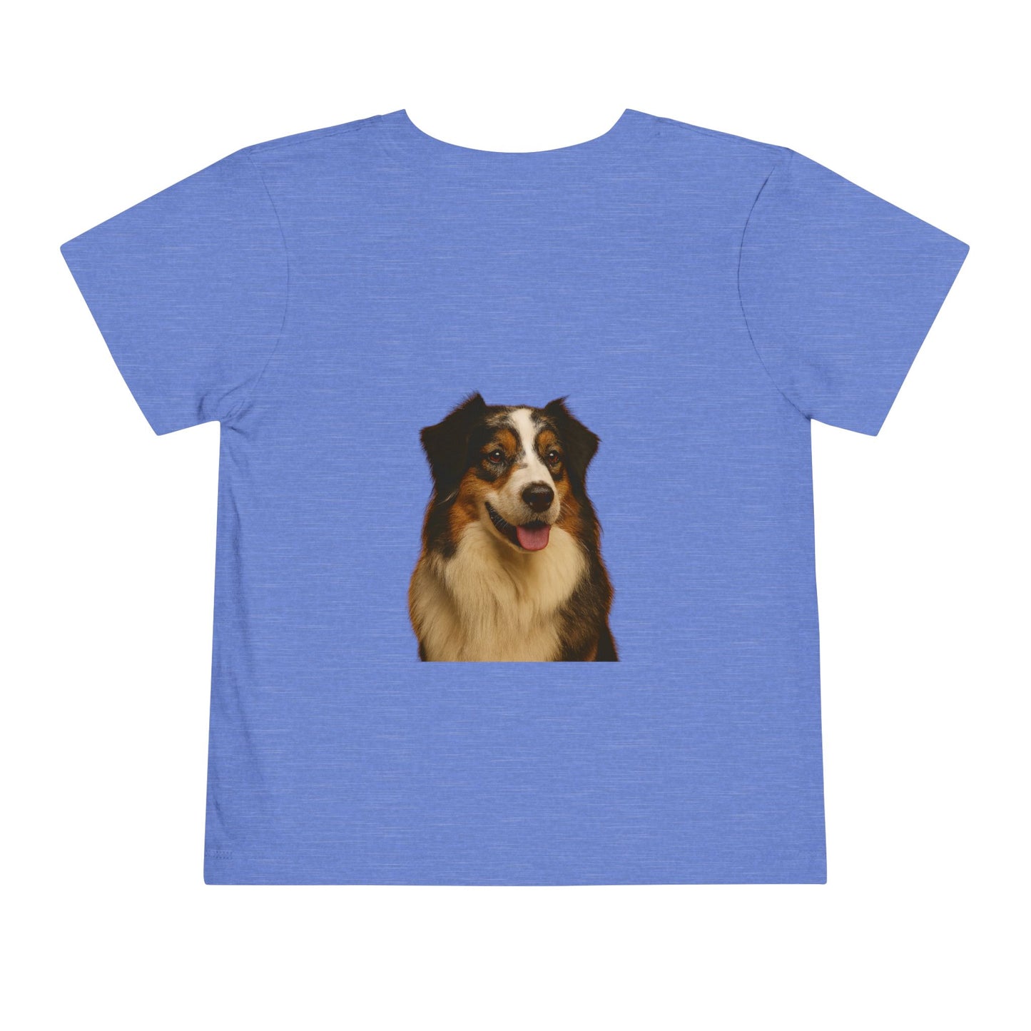 Aussie Head Toddler Unisex Short Sleeve Crewneck Tee