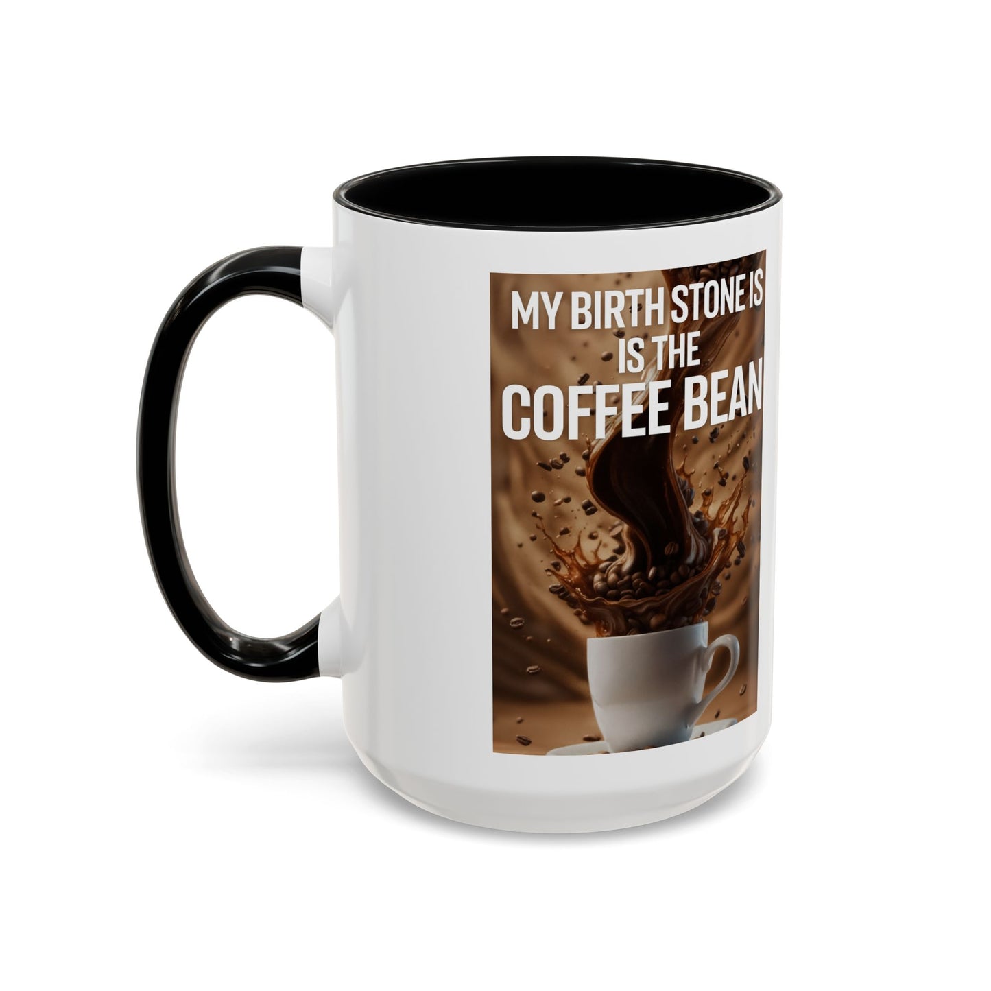 Birth Stone 2-Tone Coffee Mug