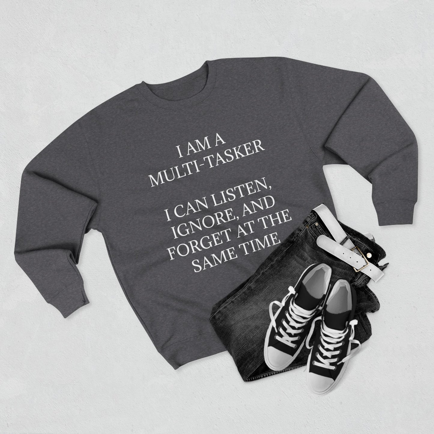 Multi-Tasker Unisex Crewneck Sweatshirt