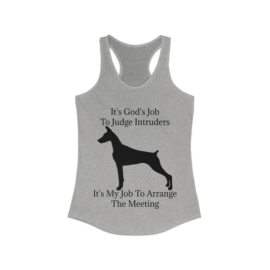 Arrange The Meeting Women's Racerback Tank