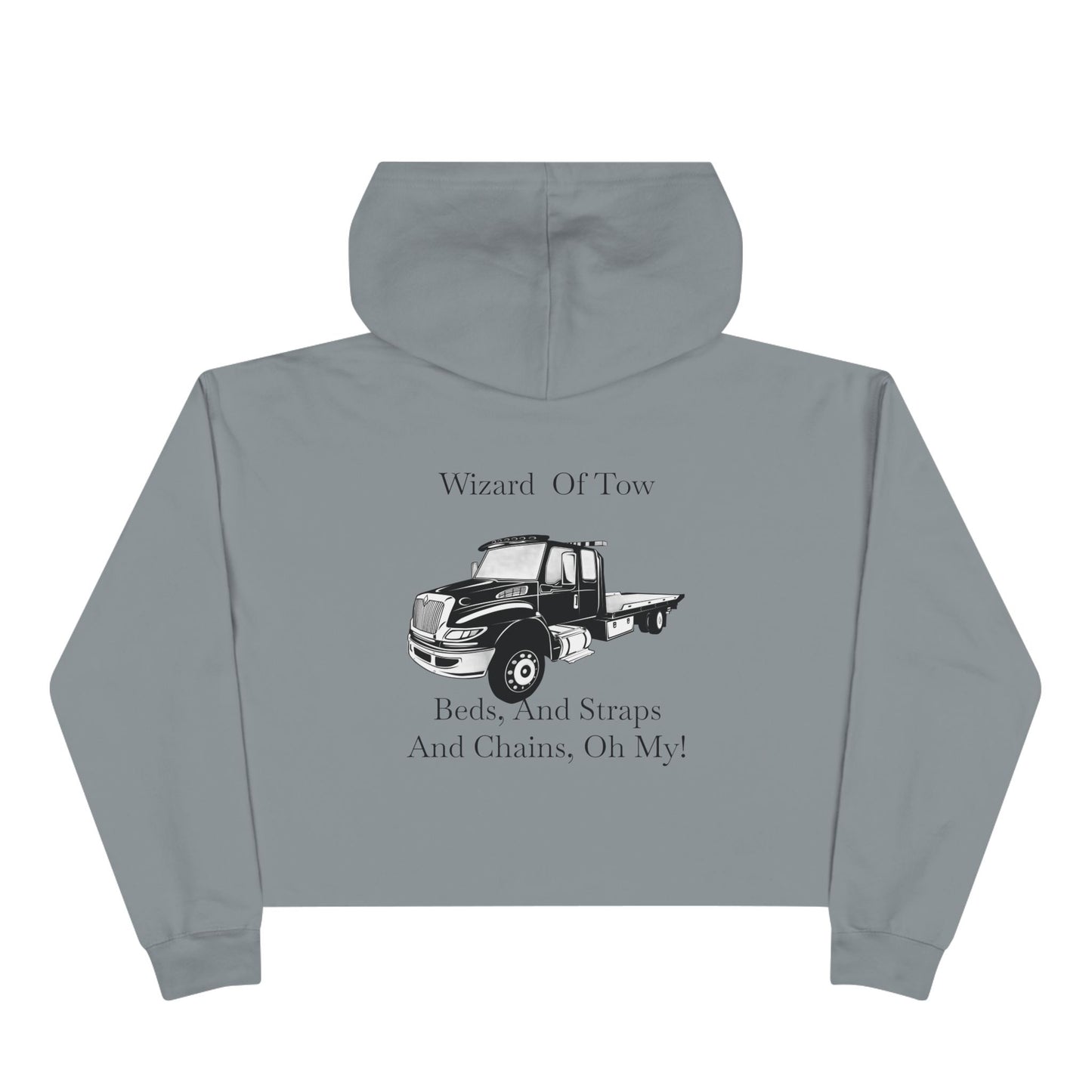 Wizard Of Tow Women's Crop Hoodie