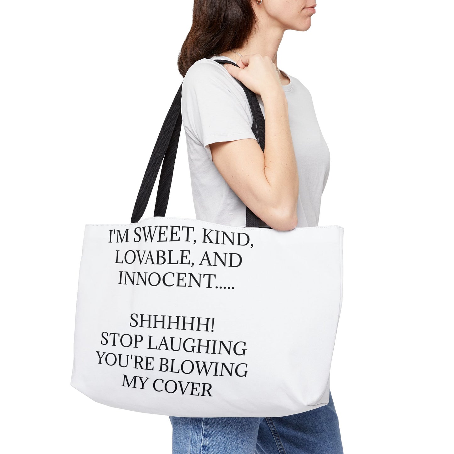 Blowing My Cover Weekender Tote Bag