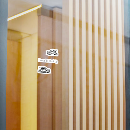 Down To Hook Up Vinyl Decal