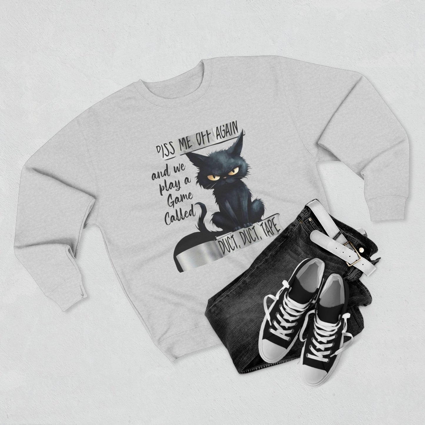 Duct, Duct, Tape Unisex Crewneck Sweatshirt