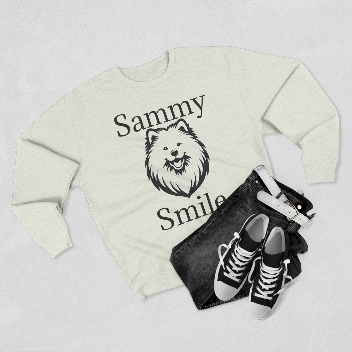 Sammy Smile Unisex Crewneck Sweatshirt