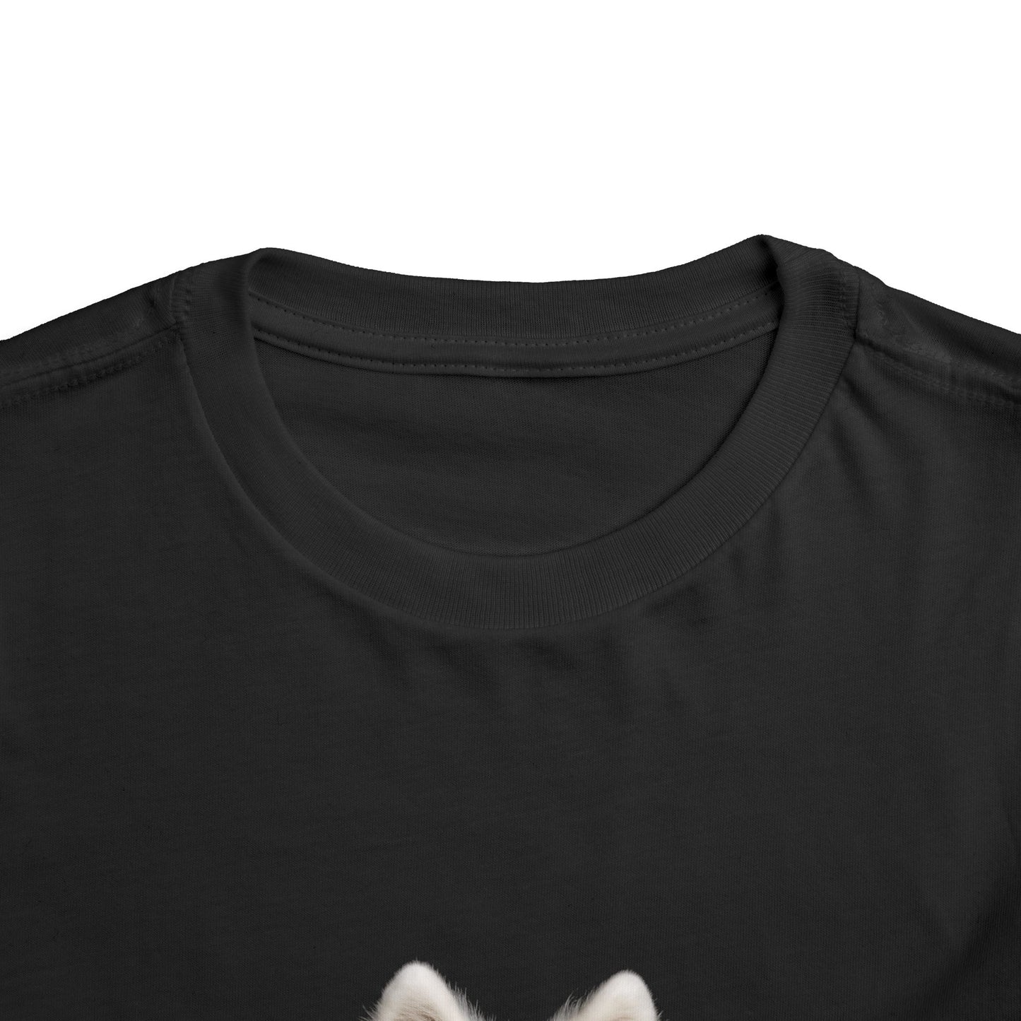 Samoyed Head Toddler Unisex Short Sleeve Crewneck Tee