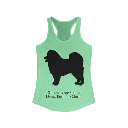 Clouds Women's Racerback Tank