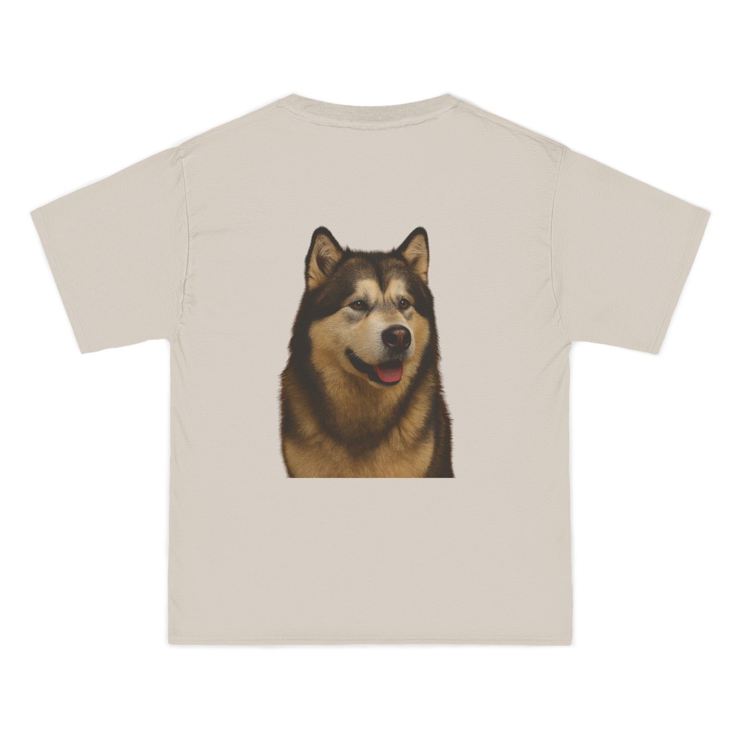 Malamute Head Men's Short-Sleeve Crewneck Tee