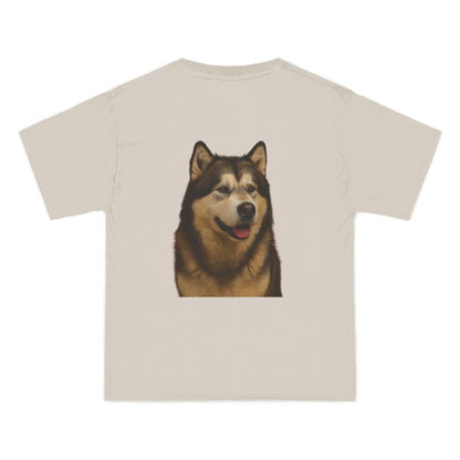 Malamute Head Men's Short-Sleeve Crewneck Tee