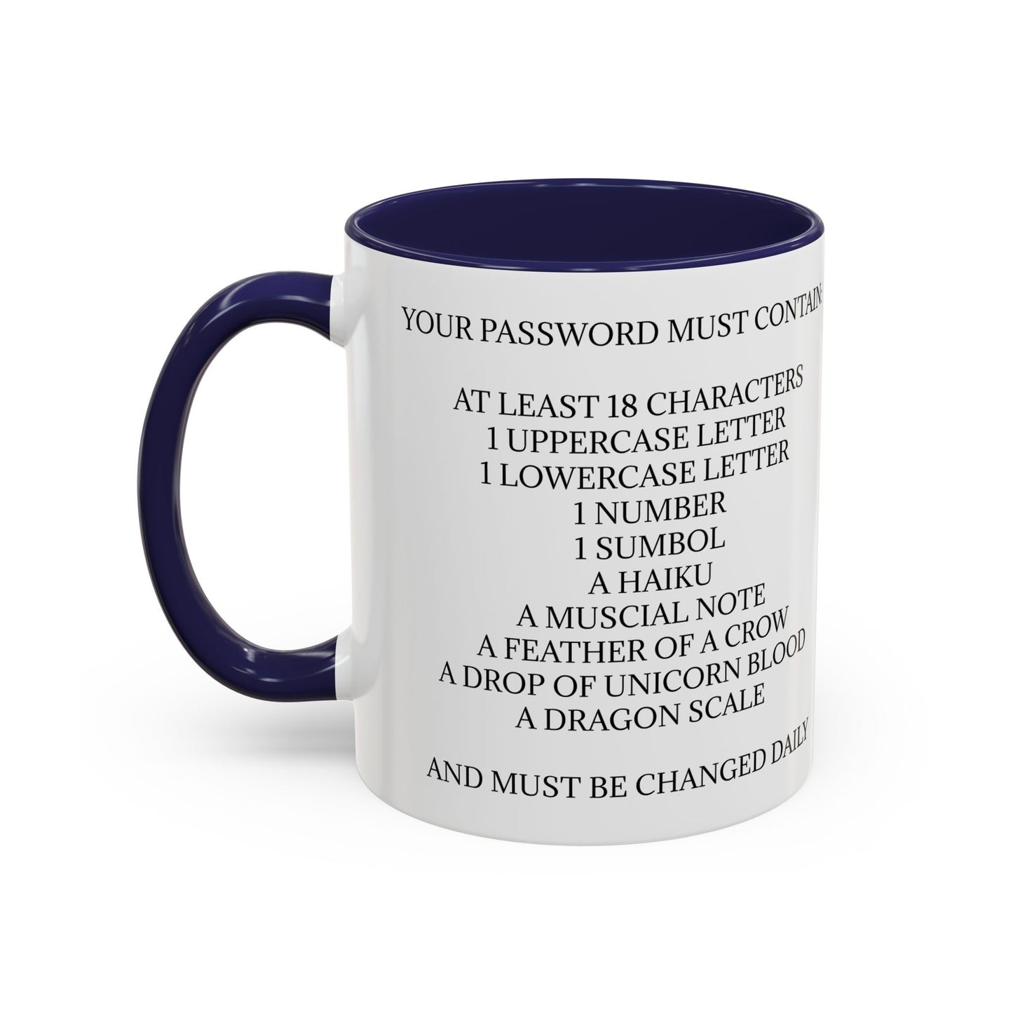Password 2-Tone Coffee Mug