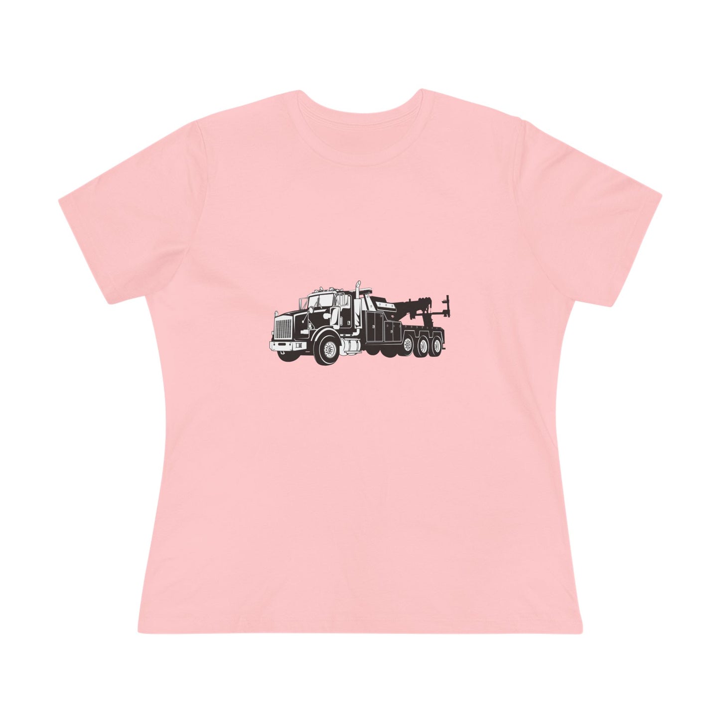 Heavy Tow Truck Women's Short Sleeve Crewneck Tee