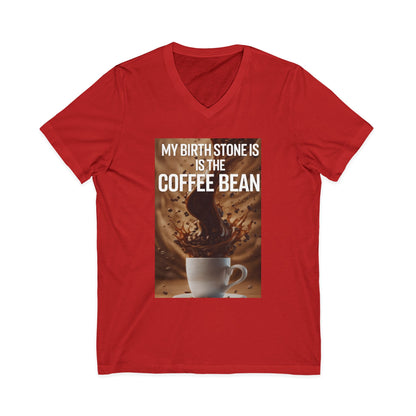 Birth Stone Unisex Short Sleeve V-Neck Tee