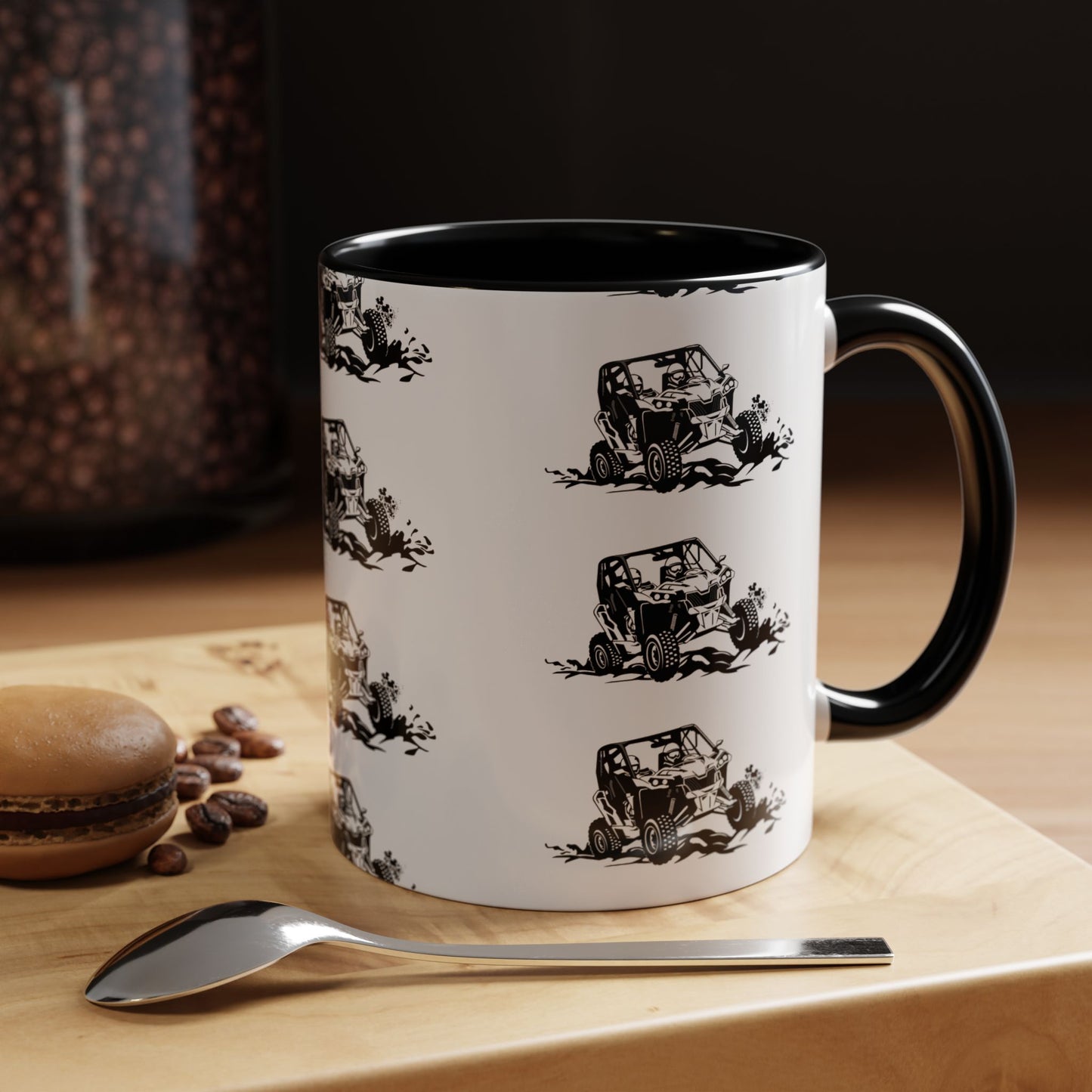 Slingin' Mud Side By Side 2-Tone Coffee Mug