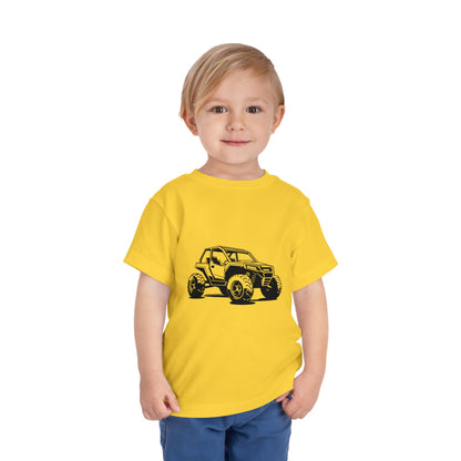 Off The Beaten Path Side By Side Toddler Unisex Short Sleeve Crewneck Tee
