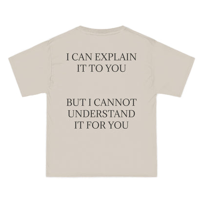 I Cannot Understand It For You Men's Short-Sleeve Crewneck Tee